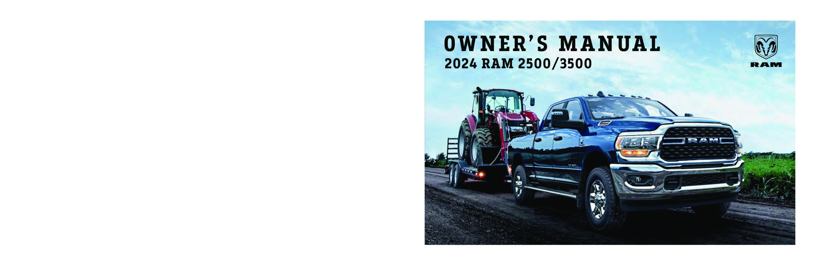 2024 RAM 2500 Owner's Manual